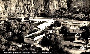 DARGUINAH - BOUGIE  USINE HYDRO-ELECTRIQUE -- CITE DES CADRES - 1954